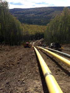 Pipeline Hillside     